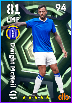 Dwight McNeil — LMF, OVR 81, MAX 94