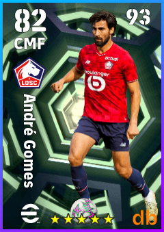 André Gomes — CMF, OVR 82, MAX 93