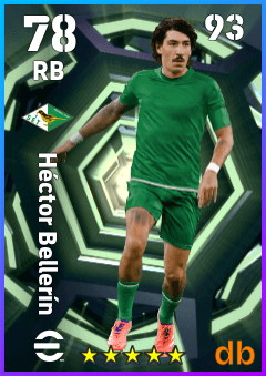 Héctor Bellerín — RB, OVR 78, MAX 93