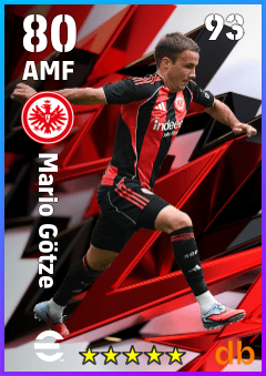 Mario Götze — AMF, OVR 80, MAX 93