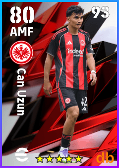 Can Uzun — AMF, OVR 80, MAX 93