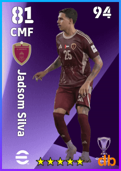 Jadsom Silva — CMF, OVR 81, MAX 94