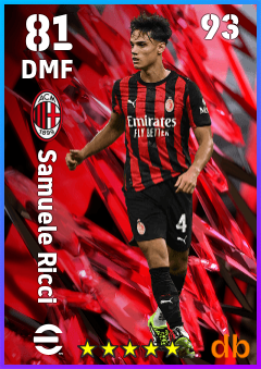 Samuele Ricci — DMF, OVR 81, MAX 93