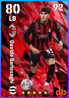 Davide Bartesaghi eFootball player card