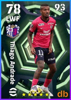 Thiago Andrade — LWF, OVR 78, MAX 93