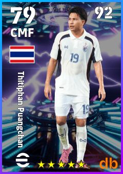 Thitiphan Puangchan — CMF, OVR 79, MAX 92