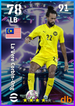 La'Vere Corbin-Ong — LB, OVR 78, MAX 91