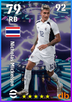 Nicholas Mickelson — RB, OVR 79, MAX 92