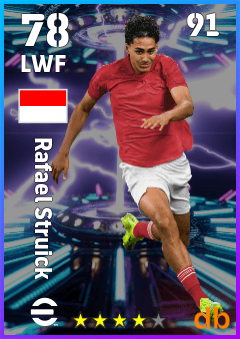 Rafael Struick — LWF, OVR 78, MAX 91