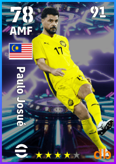 Paulo Josué — AMF, OVR 78, MAX 91