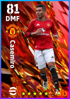 Casemiro eFootball player card