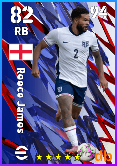 Reece James — RB, OVR 82, MAX 94