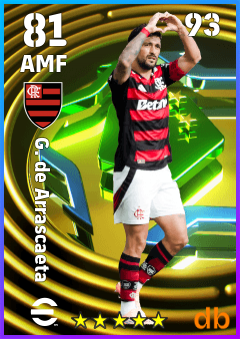 G. de Arrascaeta — AMF, OVR 81, MAX 93