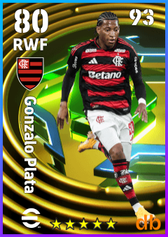 Gonzalo Plata — RWF, OVR 80, MAX 93