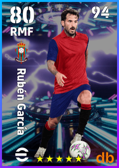Rubén García — RMF, OVR 80, MAX 94