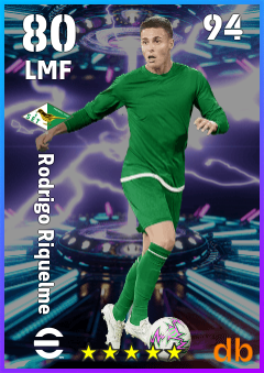 Rodrigo Riquelme — LMF, OVR 80, MAX 94