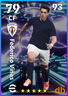Federico Viñas — CF, OVR 79, MAX 93