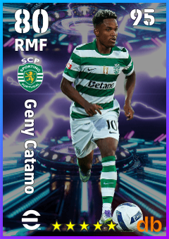 Geny Catamo — RMF, OVR 80, MAX 95