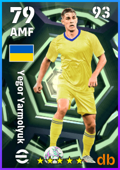 Yegor Yarmolyuk — AMF, OVR 79, MAX 93