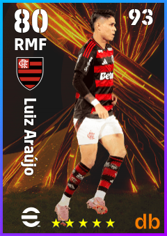 Luiz Araújo — RMF, OVR 80, MAX 93
