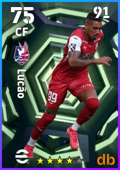 Lucão — CF, OVR 75, MAX 91