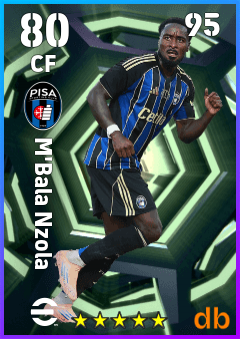 M'Bala Nzola — CF, OVR 80, MAX 95