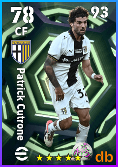 Patrick Cutrone — CF, OVR 78, MAX 93