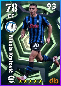 Nikola Krstović — CF, OVR 78, MAX 93