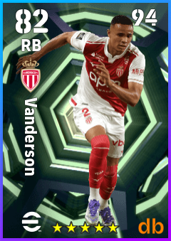Vanderson — RB, OVR 82, MAX 94