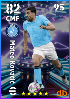 Mateo Kovačić — CMF, OVR 82, MAX 95