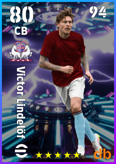 Victor Lindelöf — CB, OVR 80, MAX 94