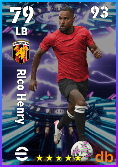 Rico Henry — LB, OVR 79, MAX 93