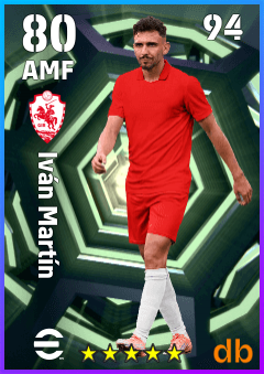 Iván Martín — AMF, OVR 80, MAX 94
