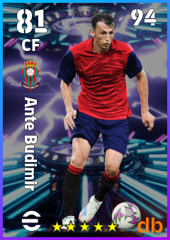Ante Budimir — CF, OVR 81, MAX 94