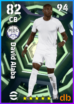 David Alaba — CB, OVR 82, MAX 94
