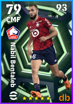 Nabil Bentaleb — CMF, OVR 79, MAX 93