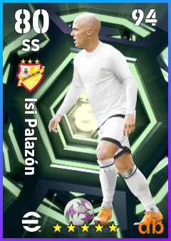 Isi Palazón — SS, OVR 80, MAX 94