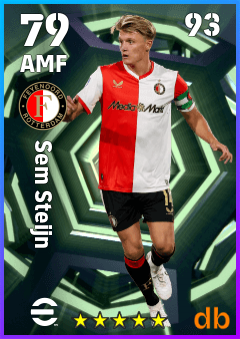 Sem Steijn — AMF, OVR 79, MAX 93