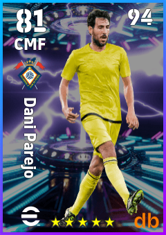 Dani Parejo — CMF, OVR 81, MAX 94