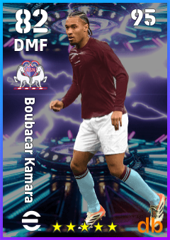Boubacar Kamara — DMF, OVR 82, MAX 95