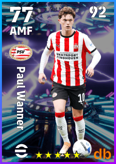Paul Wanner — AMF, OVR 77, MAX 92