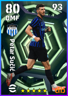 Petar Sučić eFootball player card