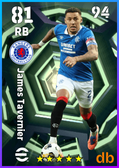 James Tavernier — RB, OVR 81, MAX 94
