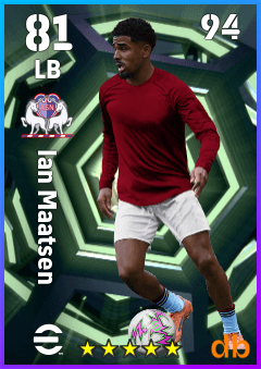 Ian Maatsen — LB, OVR 81, MAX 94