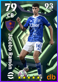 Jacobo Ramón — CB, OVR 79, MAX 93