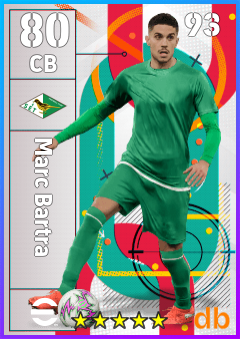 Marc Bartra — CB, OVR 80, MAX 93
