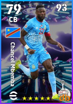Chancel Mbemba — CB, OVR 79, MAX 93
