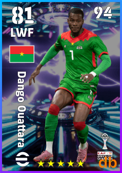Dango Ouattara eFootball player card
