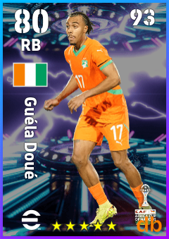 Guéla Doué eFootball player card