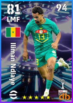 Iliman Ndiaye — LMF, OVR 81, MAX 94